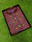 100% cotton panjabi (Merun Color)