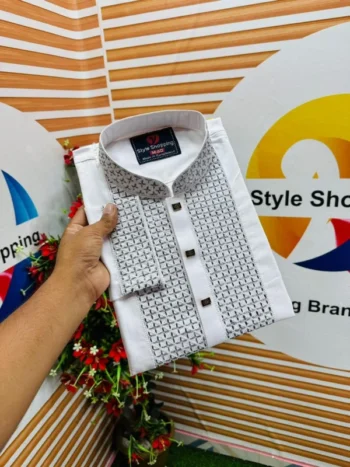 প্রিমিয়াম এমব্রয়ডারি সিকুয়েন্সের পাঞ্জাবি